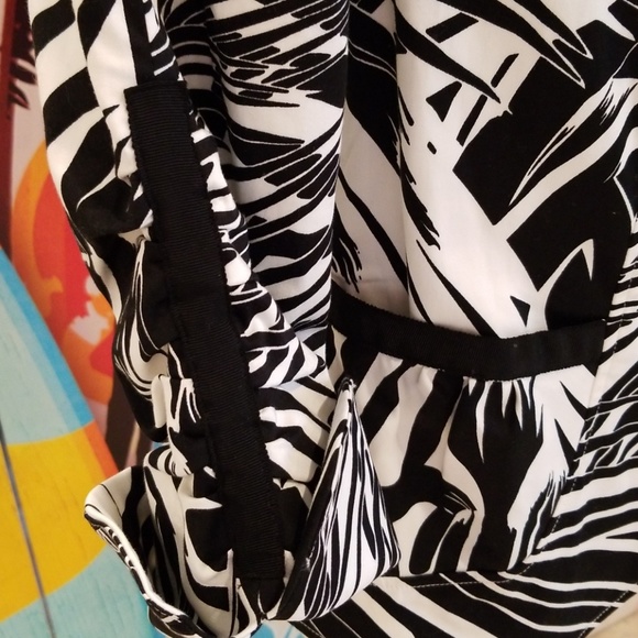 Leslie Stuart Tropical Palm Leaf Blazer Jacket - Picture 5 of 8